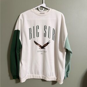 WOMANS BIG SUR CENTRAL COAST 1815 SWEATSHIRT-